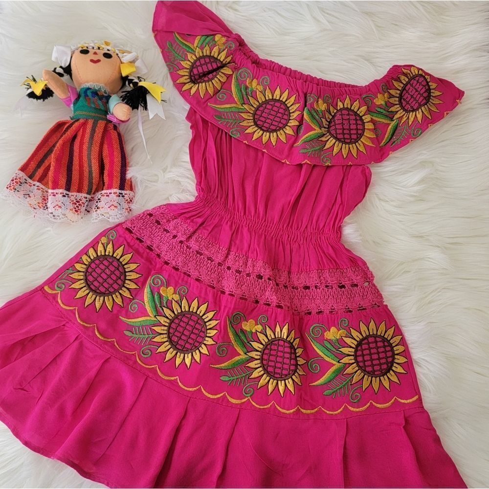Embroidered Mexican Dress 2T